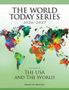 „The World Today Series 2026-2027, 21st Edition, The USA and The World, David M. Keithly, Bloomsbury.“ Farbige Weltkarten-Illustration., Buch