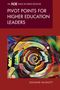 „Pivot Points for Higher Education Leaders“ von Leeanne McNulty. Bunte, abstrakte Gesichter in einem Gemälde.