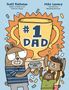 Text: "#1 Dad", "Best Dad Ever Award", "Scott Rothman", "Mike Lowery". Illustrations of Bären mit einem Pokal. Konfetti fliegt., Buch