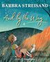 BARBRA STREISAND, And by the Way. Kind und Frau sitzen mit kleinem Hund auf Wiese unter Sternenhimmel. Illustration., Buch