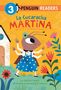 Level 3 Penguin Readers. La Cucaracha Martina. Illustration einer Kakerlake im blauen Kleid mit Blumen, Haus und Wolken., Buch
