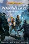 "War Wizard. A Dungeons & Dragons Novel. Margaret Weis & Tracy Hickman." Drei Krieger mit Schwertern und Magie vor Bergkulisse., Buch