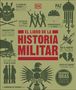 "El libro de la historia militar" steht zentral. Rundherum sind Illustrationen von Kriegern, Waffen und Symbolen.