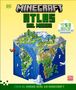 "Minecraft Atlas del Mundo. Más de 60 ideas para construir. Crea el mundo real en Minecraft." Würfelförmige Landschaft., Buch