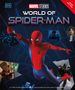 Texte: "MARVEL STUDIOS", "WORLD OF SPIDER-MAN", "COVER NOT FINAL". Illustration zeigt Spider-Man in Aktion., Buch