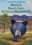 "Where Is Bears Ears National Monument? by G.M. Taboas Zayas." Illustration mit Bär in grüner Landschaft, Berge im Hintergrund.