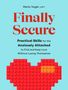 "Finally Secure" in roter Schrift mit LEGO-Herz aus roten Steinen auf hellblauem Hintergrund., Buch