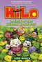 „HiLo: Attack of the Hungry Monsters“ von Judd Winick. Illustrative Figuren in einer Masse gelber, pummeliger Kreaturen., Buch
