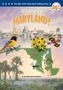 "Where Is Maryland?" in großen Buchstaben. Unten ein Vogel auf einer Karte von Maryland, Sonnenblumen und eine Flagge.