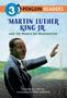 „Level 3 Penguin Readers: Martin Luther King Jr. and the March on Washington“ steht über einer Illustration von King.
