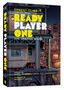 "READY PLAYER ONE" - Graphic Novel von Ernest Cline. Ein Junge sitzt auf einem futuristischen Gebäude., Buch