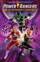 "Power Rangers: Soul of the Dragon & Other Tales." Illustration von Rangers in bunten Anzügen in einer actionreichen Pose., Buch