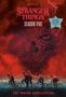 "Stranger Things Season Five", "Includes an 8-page full-color insert!", Kinder auf Fahrrädern vor rotem bedrohlichem Himmel., Buch