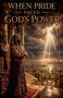 Text: "WHEN PRIDE FACED GOD'S POWER". Illustration eines Pharaos vor antiker Stadt und dramatischem Himmel., Buch