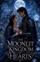 „The Moonlit Kingdom of Hearts“ – Ein Paar in historischer Kleidung unter Mondschein, vor einem Schloss, umgeben von Magie., Buch