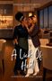 „CINQUANTA COX-SMITH“, „A Lick Of Heat“, „Journeys of the Heart Series“. Zwei Frauen in inniger Pose in elegantem Restaurant., Buch