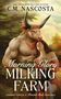 Text: "C.M. Nascosta, Morning Glory Milking Farm, Cambric Creek: A Monster Bait Romance." Illustration: Minotaurus hält Frau.