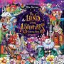 "The Land of Little Adventures. Buntes, magisches Land mit fröhlichen Charakteren, Blumen, Häusern und Zirkuszelt.", Buch