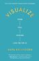 VISUALIZE. THINK, FEEL, PERFORM LIKE THE TOP 1%. Maya Raichoora. Türkises Buchcover mit gelber Schrift.