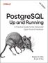 „PostgreSQL Up and Running“, Anleitung zur Open-Source-Datenbank, Autoren: Regina O. Obe & Leo S. Hsu, vierte Auflage. Illustration mit einem Tier., Buch