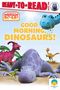 Text: "GOOD MORNING, DINOSAURS!" Bunte Illustration von freundlichen Dinosauriern. Smithsonian Kids-Logo unten rechts.