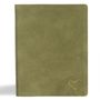 Csb Bibles By Holman: CSB Notetaking Bible, Revive Our Hearts Edition, Sage Suedesoft Leathertouch, Buch