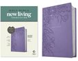 New Living Translation: NLT Giant Print Bible, Filament Enabled (Leatherlike, Lavender Floral, Red Letter), Buch
