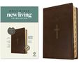 New Living Translation: NLT Giant Print Bible, Filament Enabled (Leatherlike, Rustic Brown Gold Cross, Indexed, Red Letter), Buch