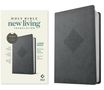 New Living Translation: NLT Large Print Premium Value Thinline Bible, Filament Enabled (Leatherlike, Crossroads Gray), Buch