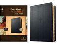 New Living Translation: NLT Every Man's Bible, Large Print, Filament Enabled (Leatherlike, Covenant Black, Indexed, Red Letter), Buch