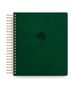 New Living Translation: NLT Spiral-Bound Notetaking Bible, Filament Enabled (Hardcover Leatherlike, Forest Green), Buch