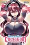 "Reincarnation Coliseum", Manga-Cover, Frau mit langen roten Haaren, schwarzem Outfit, feurige Arme, warnender Hinweistext.
