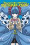 Der Text lautet: "You Can't Escape from Mizudako-Chan!" und "1 Megame". Illustration: Ein Mädchen mit blauen Haaren und Tentakeln., Buch