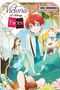 Aufschrift: "Victoria of Many Faces", "3", "Komo Ushino". Manga-Stil. Vier fröhliche Personen im Freien., Buch