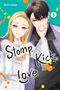 Text: "Stomp, Kick, Love", "Sumi Ichiya", "5". Illustration: Zwei stilisierte Figuren, eine lächelt, die andere schaut grimmig., Buch