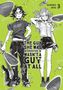 „The guy she was interested in wasn’t a guy at all.“ Zwei Personen, eine mit Gitarre, vor einem grünen Hintergrund., Buch