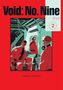 „Void: No. Nine“, „VN.9“, „2“, „Shima Shinya.“ Illustration, drei Figuren in roter Kleidung in futuristischer Umgebung., Buch
