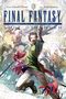 Titel: Final Fantasy - Lost Stranger. Hauptfigur mit grüner Tunika, dynamische Pose, Schwert erhoben, Manga-Stil., Buch