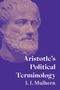 "Aristotle’s Political Terminology" von J. J. Mulhern. Eine klassische Büste auf violettem Hintergrund., Buch