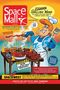 "Space Mall Catalog", "Grilling Wand", "CAPTAIN COOK!", "Caution! Do not grill food on wooden surfaces", Illustration: Mann grillt., Buch