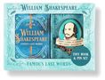 Insight Editions: William Shakespeare Tiny Book and Pin Set, Buch, Buch