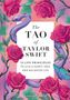 "The Tao of Taylor Swift: 13 Life Principles" in großen Lettern. Blumen und zwei ineinander verschlungene Katzen., Buch