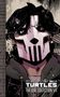 "Teenage Mutant Ninja Turtles: The IDW Collection V11." Illustration eines maskierten Charakters mit schwarzem Haar.