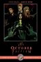 "STEVE NILES · DAMIEN WORM" oben, "The October Faction" unten. Illustration: Vier Menschen, grüne Hände greifen.