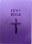 Whitaker House: KJV Holy Bible, Cross Design, Large Print, Royal Purple Ultrasoft, Buch