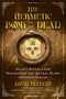 "The Hermetic Book of the Dead" zeigt einen Schädel in einer Ouroboros-Schlange. Darunter stehen Titel und Autor in goldenen Lettern., Buch