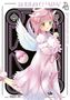 „SHUGO CHARA!“ oben, „20th ANNIVERSARY EDITION“ rechts. Mädchen mit rosa Haaren, Engelsflügeln und Heiligenschein.