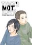 „THAT'S NOT LOVE“ von PEKO WATANABE. Illustration von zwei nachdenklichen Menschen, ein Mädchen und ein Junge, Nummer 1., Buch