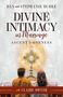 „Dan and Stephanie Burke: Divine Intimacy in Marriage: Ascent to Oneness“ mit Claire Dwyer. Zwei Personen vor einem goldenen Monstranz., Buch
