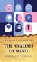 Bertrand Russell: The Analysis of Mind, Buch